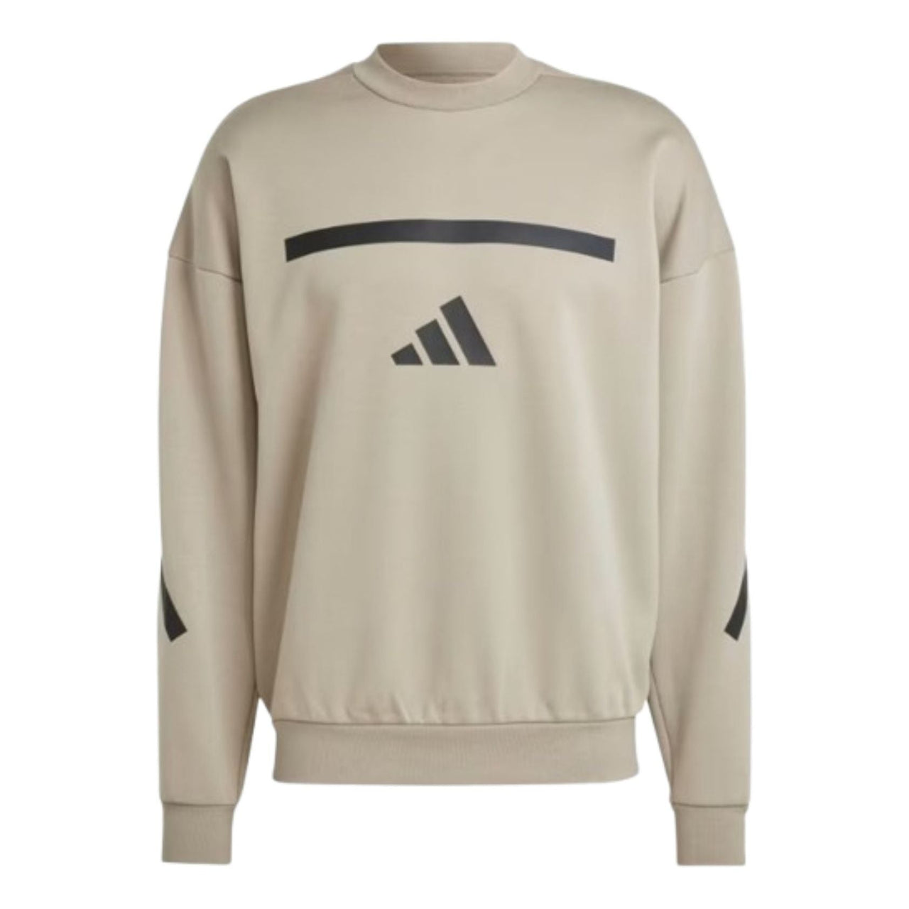 adidas New adidas Z.N.E. Sweatshirt Asia Sizing 'Brown' JE3076