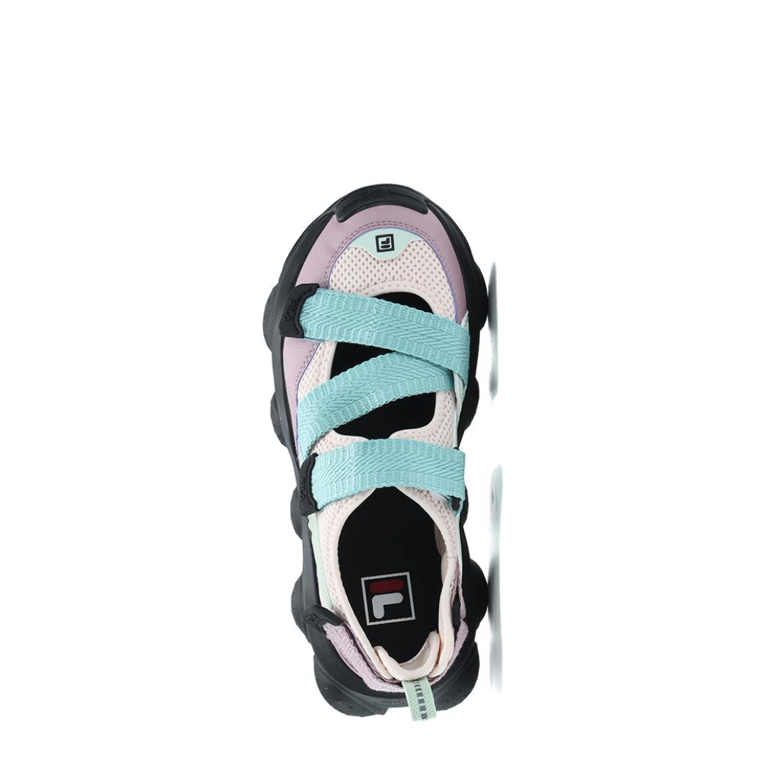 (WMNS) FILA Fragola Tracer shoes 'Black Pink Blue' F12W321403FSD