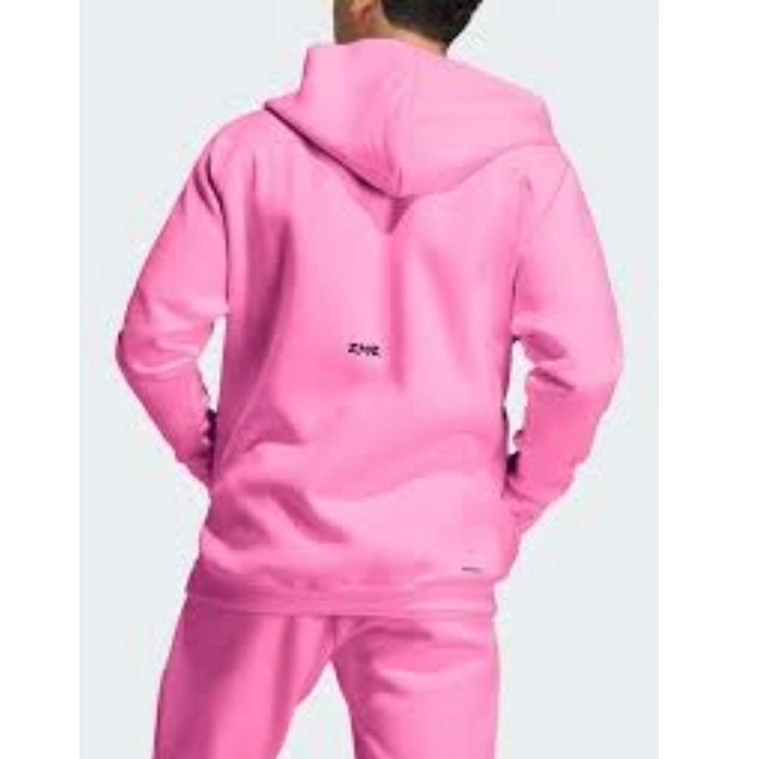 adidas Z.N.E. Premium Full-Zip Hooded Track Jacket 'Pink' IN5091