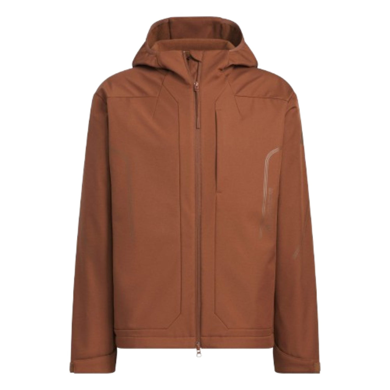 adidas City Escape Soft Shell Jacket Asia Sizing 'Brown' JZ1151