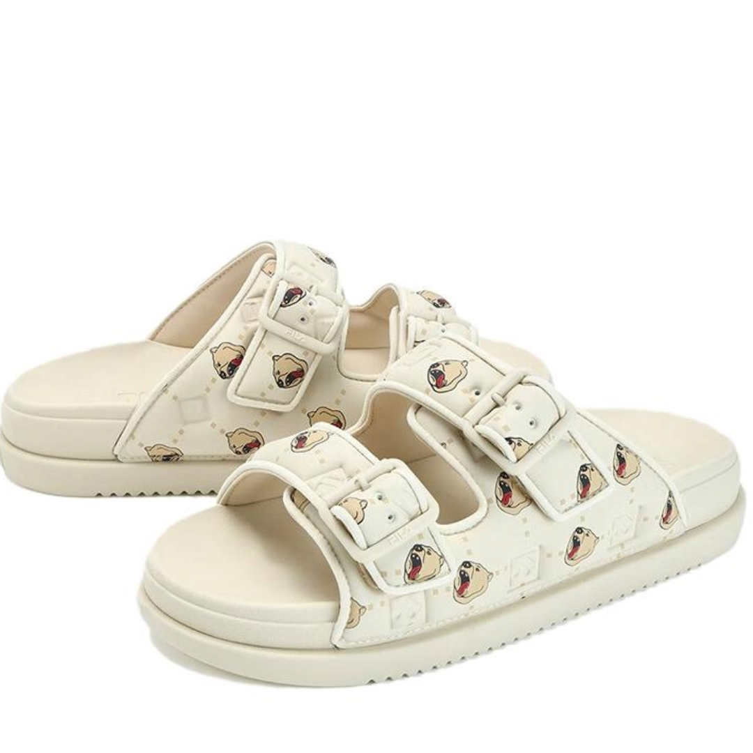 (WMNS) FILA Lucia Sandals 'White' F12W322506FAG