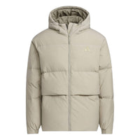adidas Basic Down Jacket Asia Sizing 'Beige' JM4625