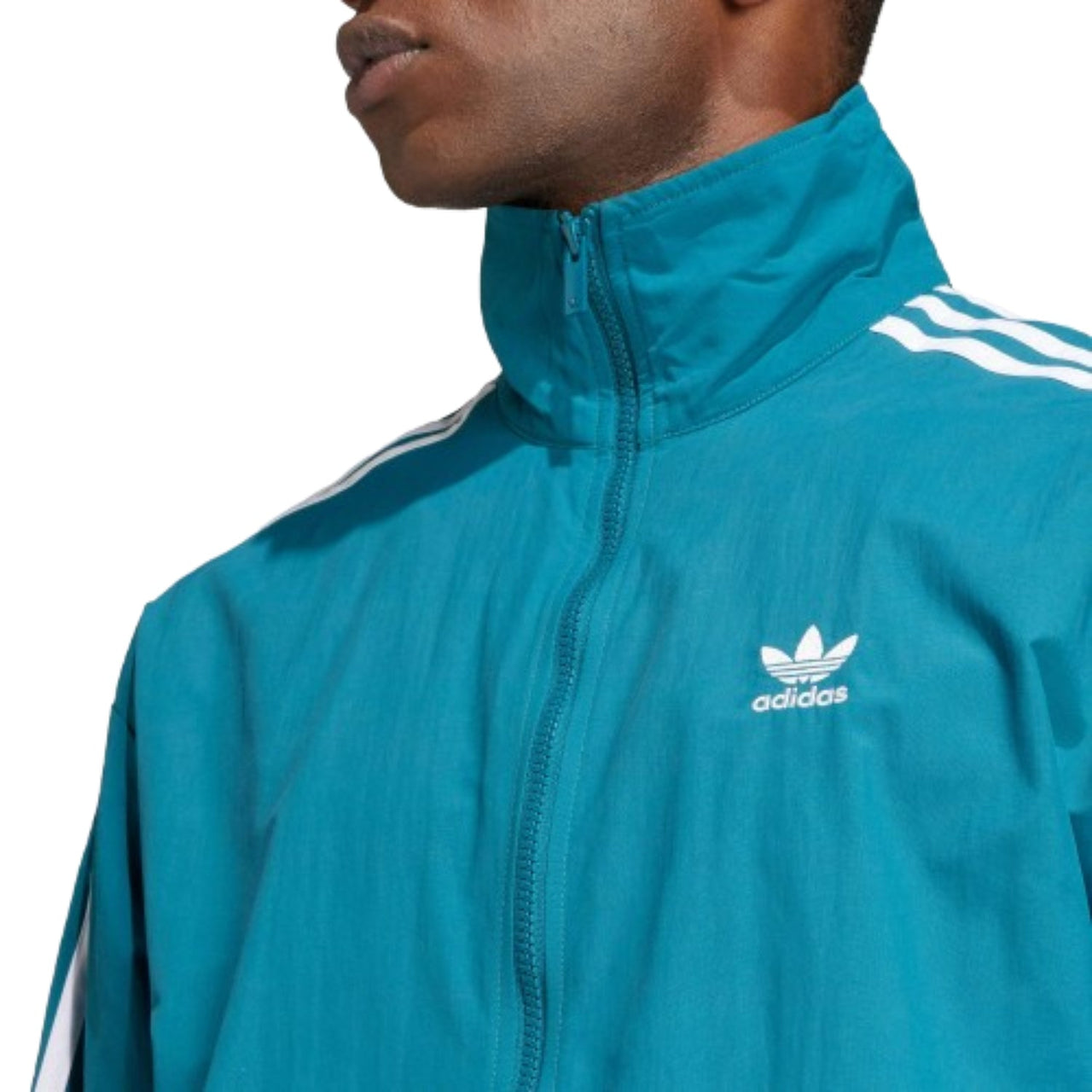 adidas Adicolor Woven Firebird Track Jacket Asia Sizing 'Blue White' IZ2415