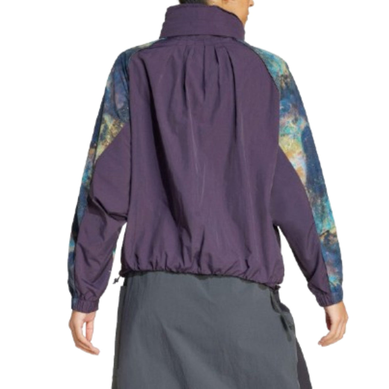 (WMNS) adidas DISNEY National Geographic WIND.RDY Jacket Asia Sizing 'Purple Green' JD5837