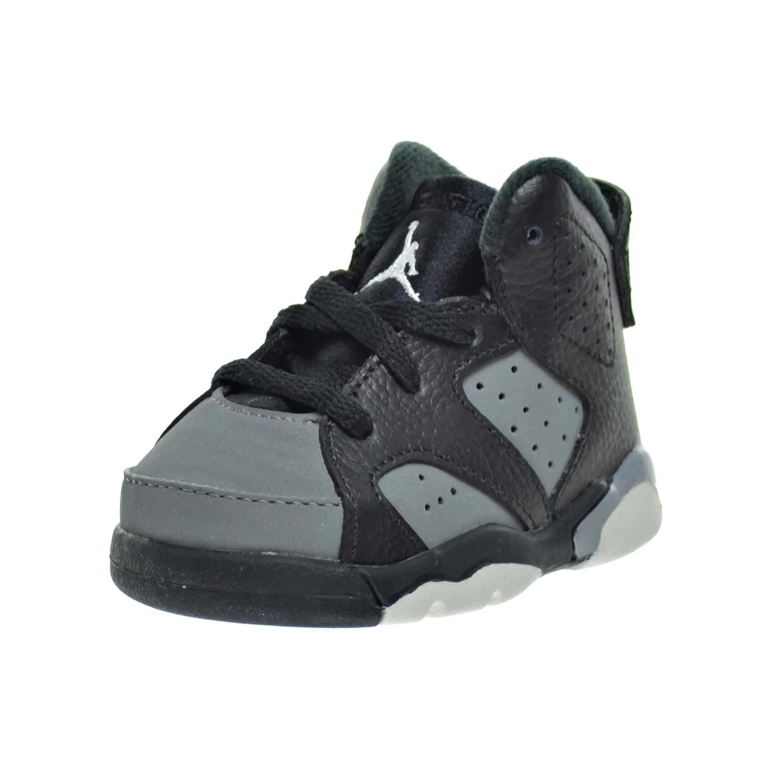 (TD) Air Jordan 6 Retro 'Black Grey' 384667-010