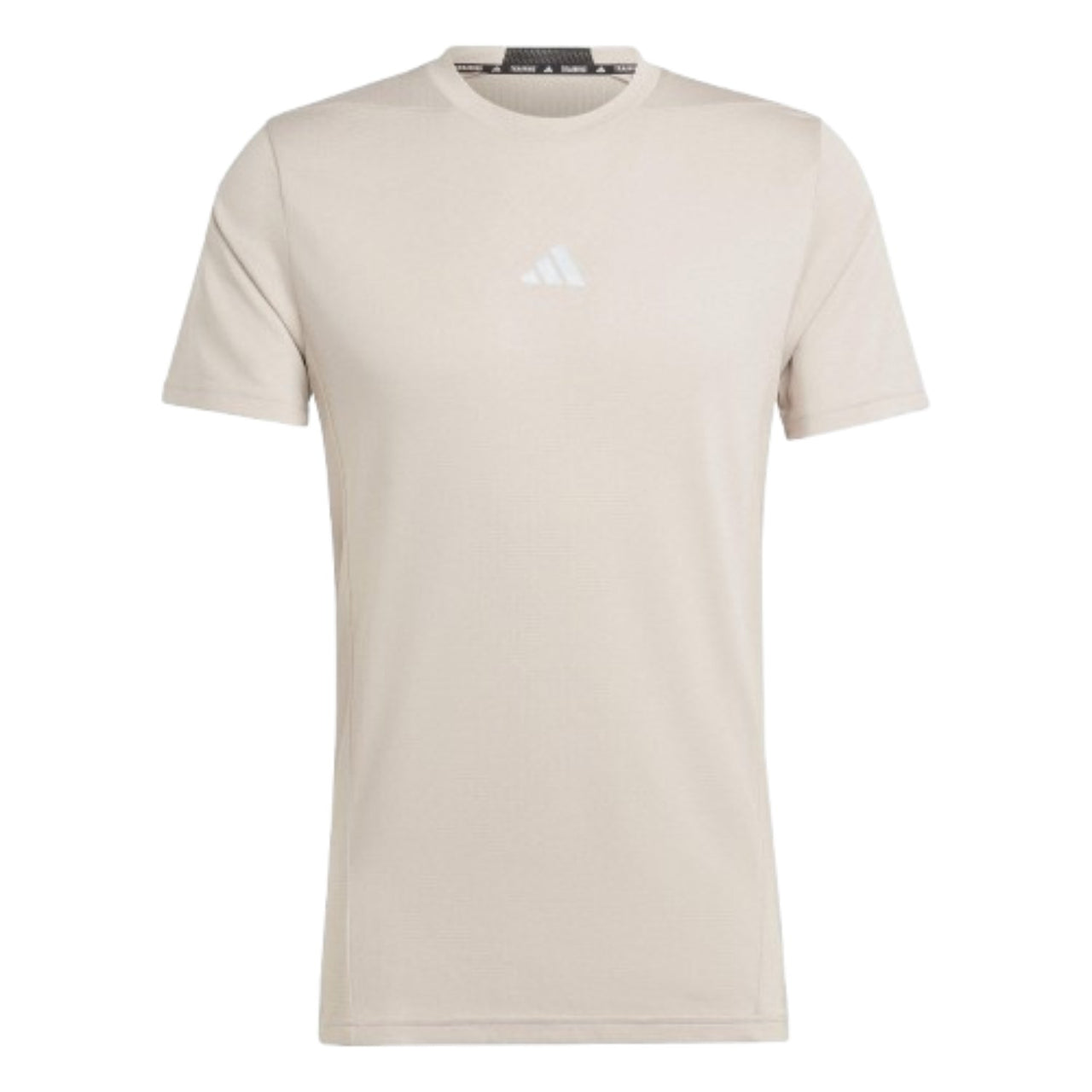 adidas Designed For Training HIIT Workout HEAT.RDY T-Shirt 'Beige' IX9128