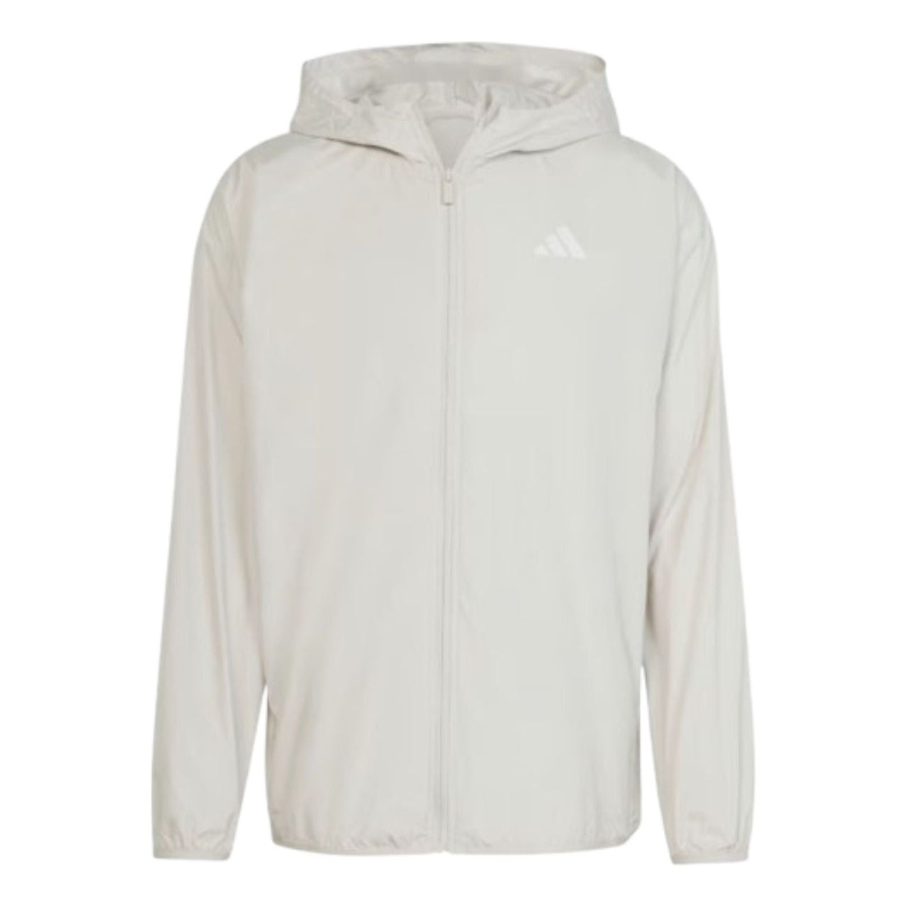 adidas Essential Big Logo Sweat Windbreaker Jacket Asia Sizing 'White' IM7849