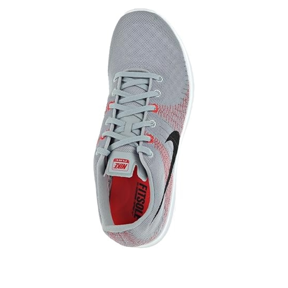 Nike Flex Fury Shoes 'Grey Black Red' 705298-003