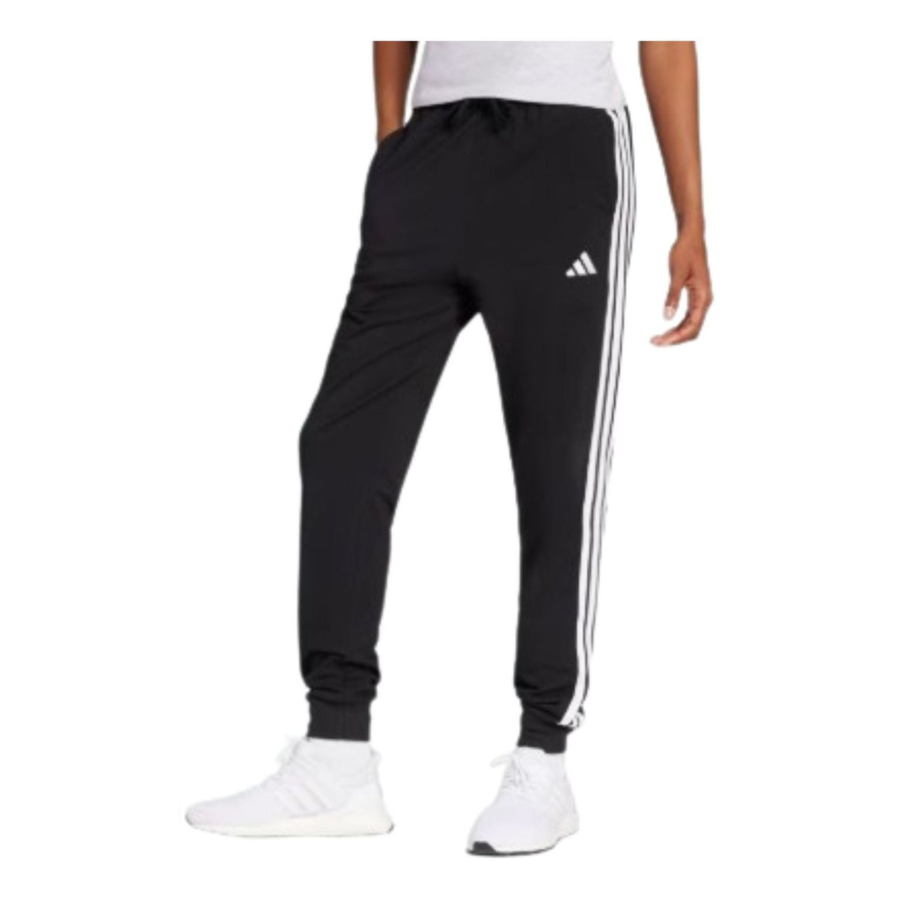 (WMNS) adidas Essentials 3-Stripes Jogger Pants Asia Sizing 'Black' JD0896