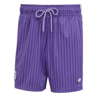 adidas Real Madrid Terrace Icons Shorts Asia Sizing 'Purple' JF2586