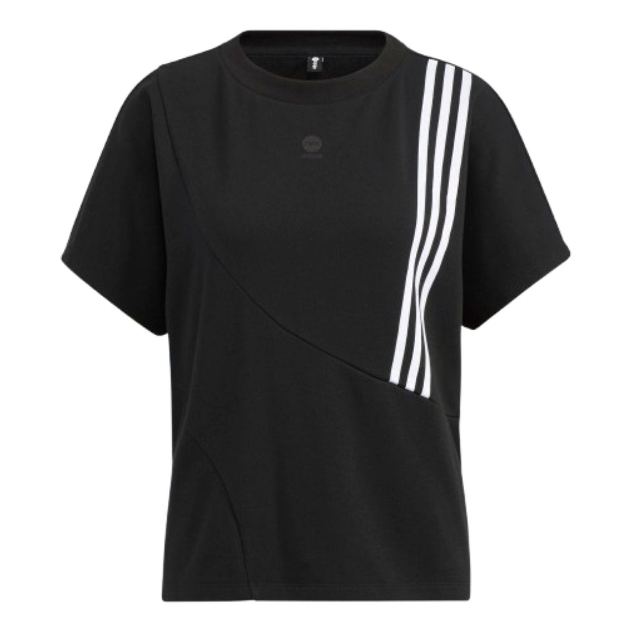 (WMNS) adidas T-Shirt 'Black White' HM7423