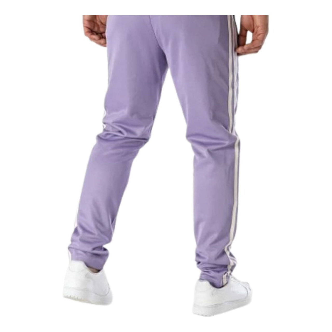adidas Real Madrid Track Pants Asia Sizing 'Purple White' IY0050