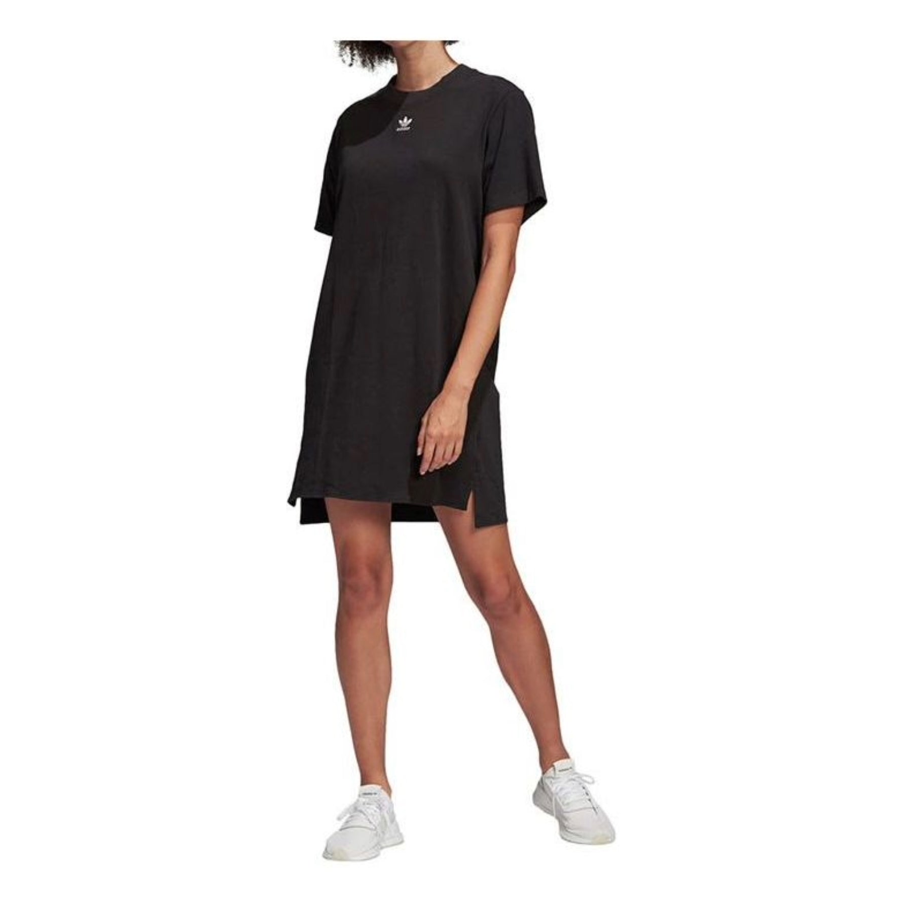 (WMNS) adidas Trefoil Dress Asia Sizing 'Black White' FM3276