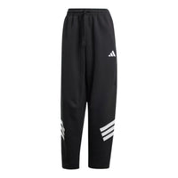 adidas Future Icons 3-Stripes Pocket Pants Asia Sizing 'Black White' JD4889