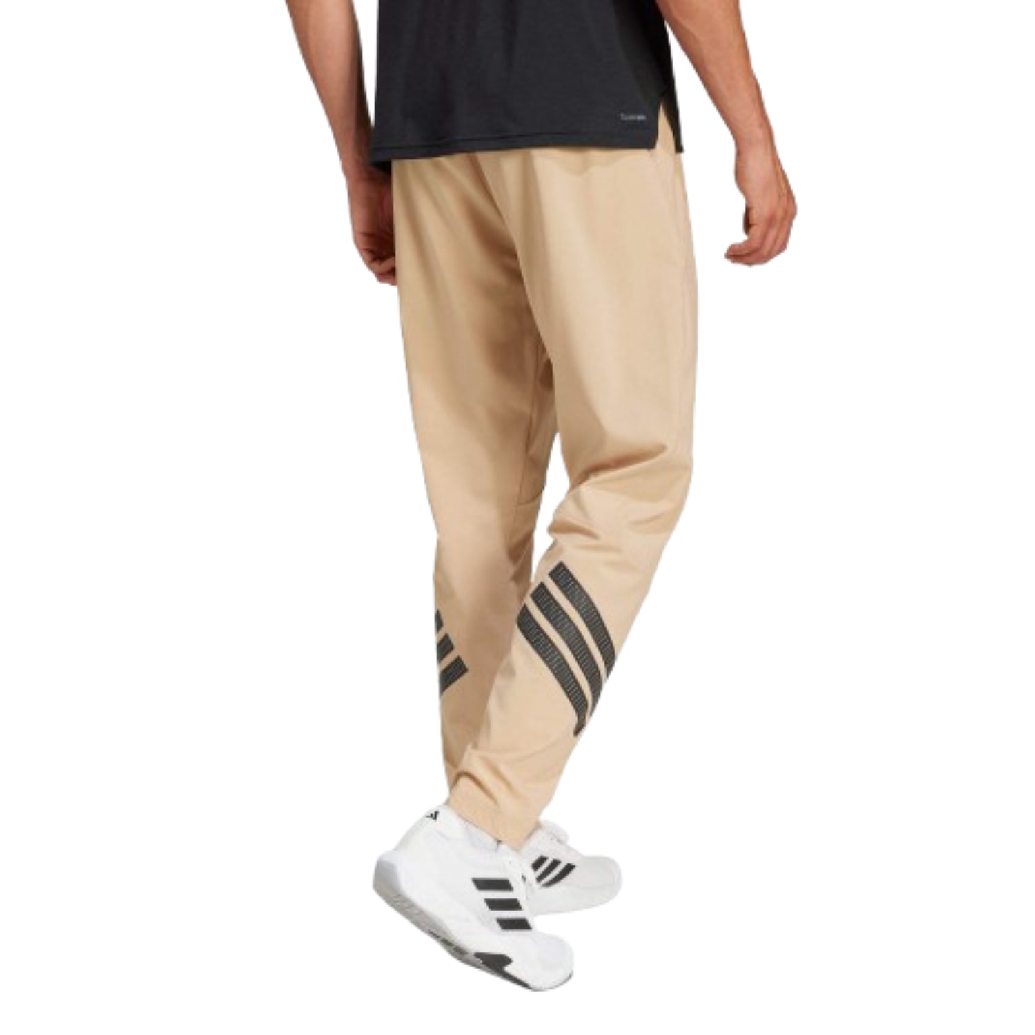 adidas Icon 3-Stripes Sweatpants Asia Sizing 'Brown Black' JE5671