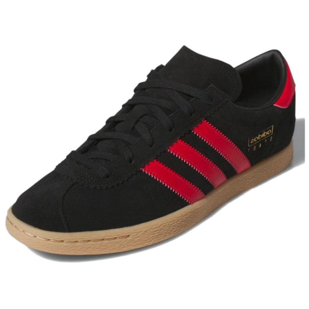 adidas originals Stadt Shoes 'Black Red' JI1885