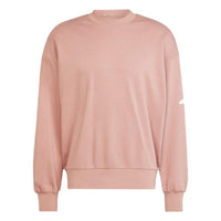 adidas Essentials Loose Fit 3 Bar Logo Sweatshirt 'Pink' JF3579