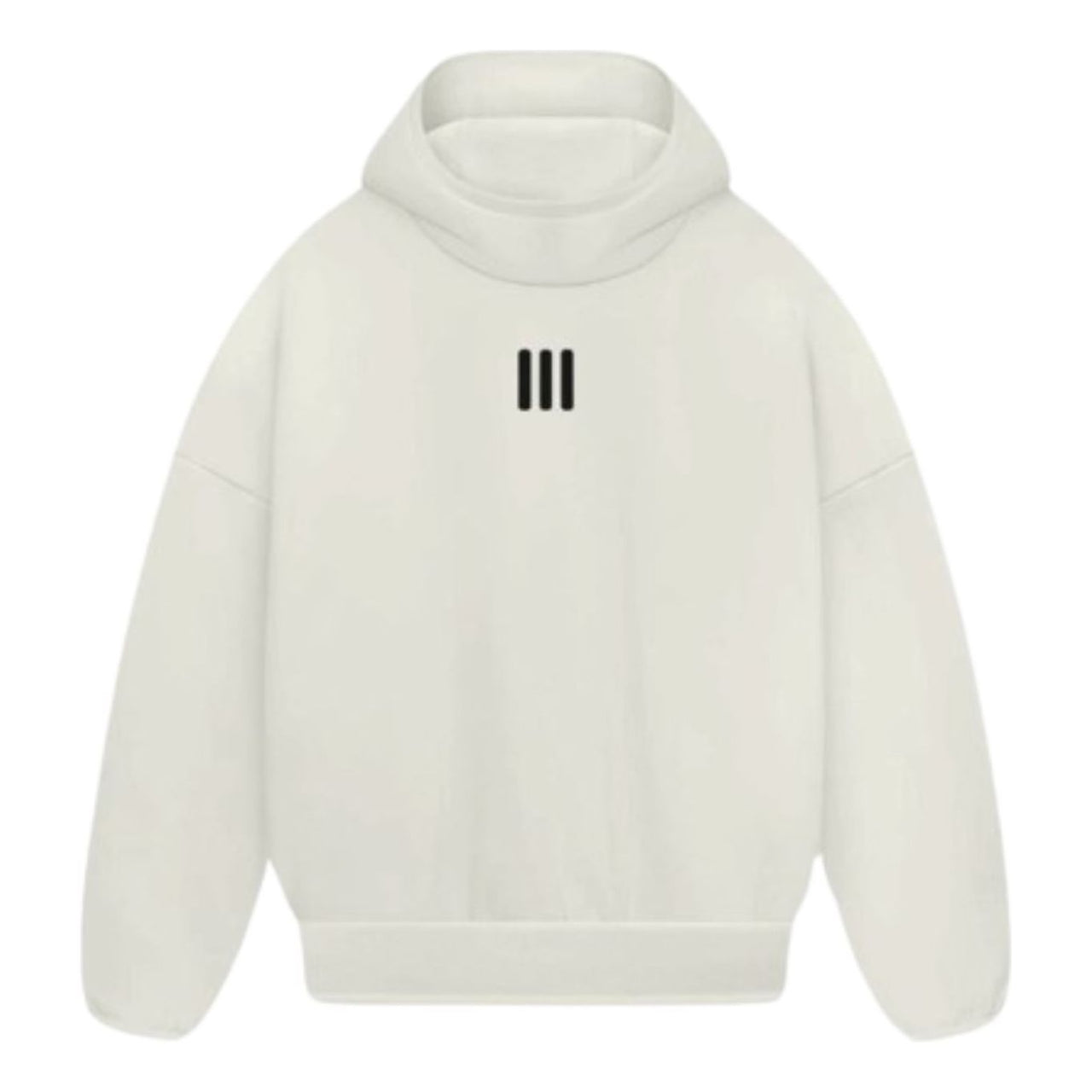 adidas x Fear of God Athletics Heavy Fleece Hoodie Asia Sizing 'White Black' IY5565
