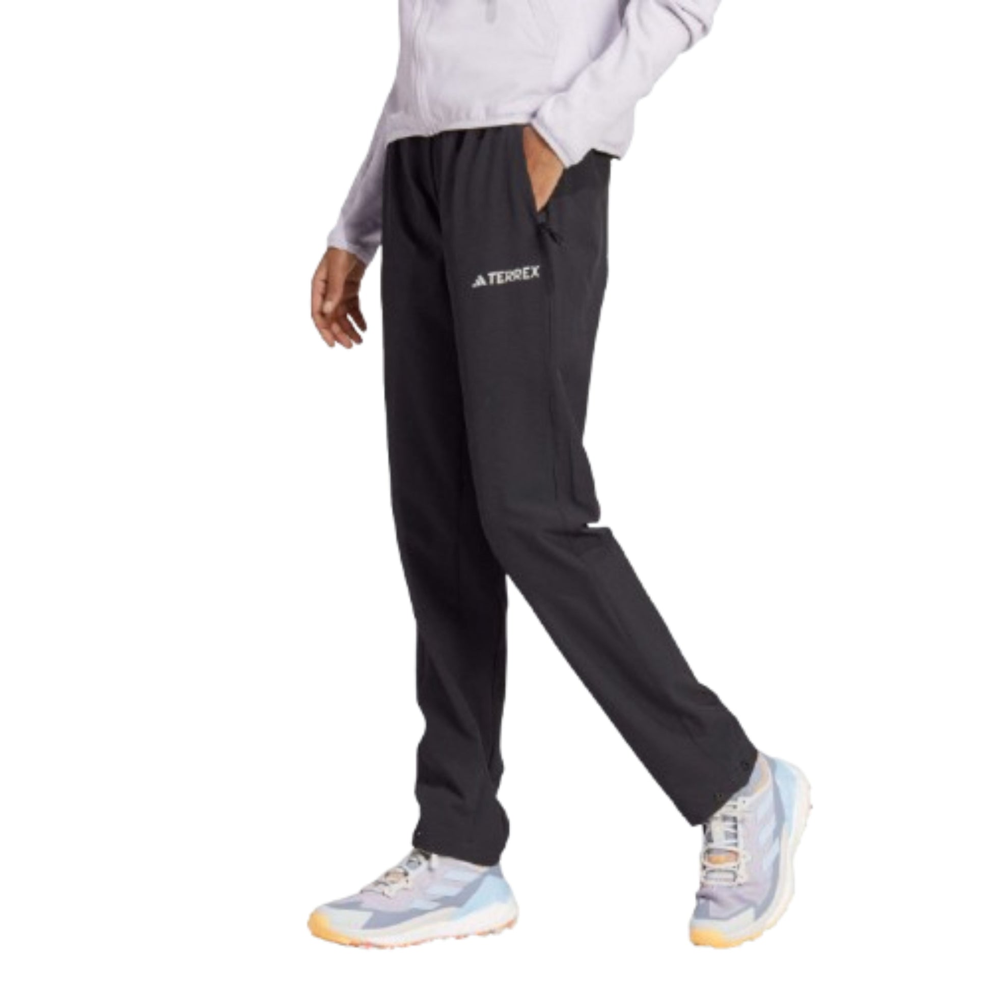 (WMNS) adidas Terrex Liteflex Hiking Track Pants Asia Sizing 'Black' HN2951