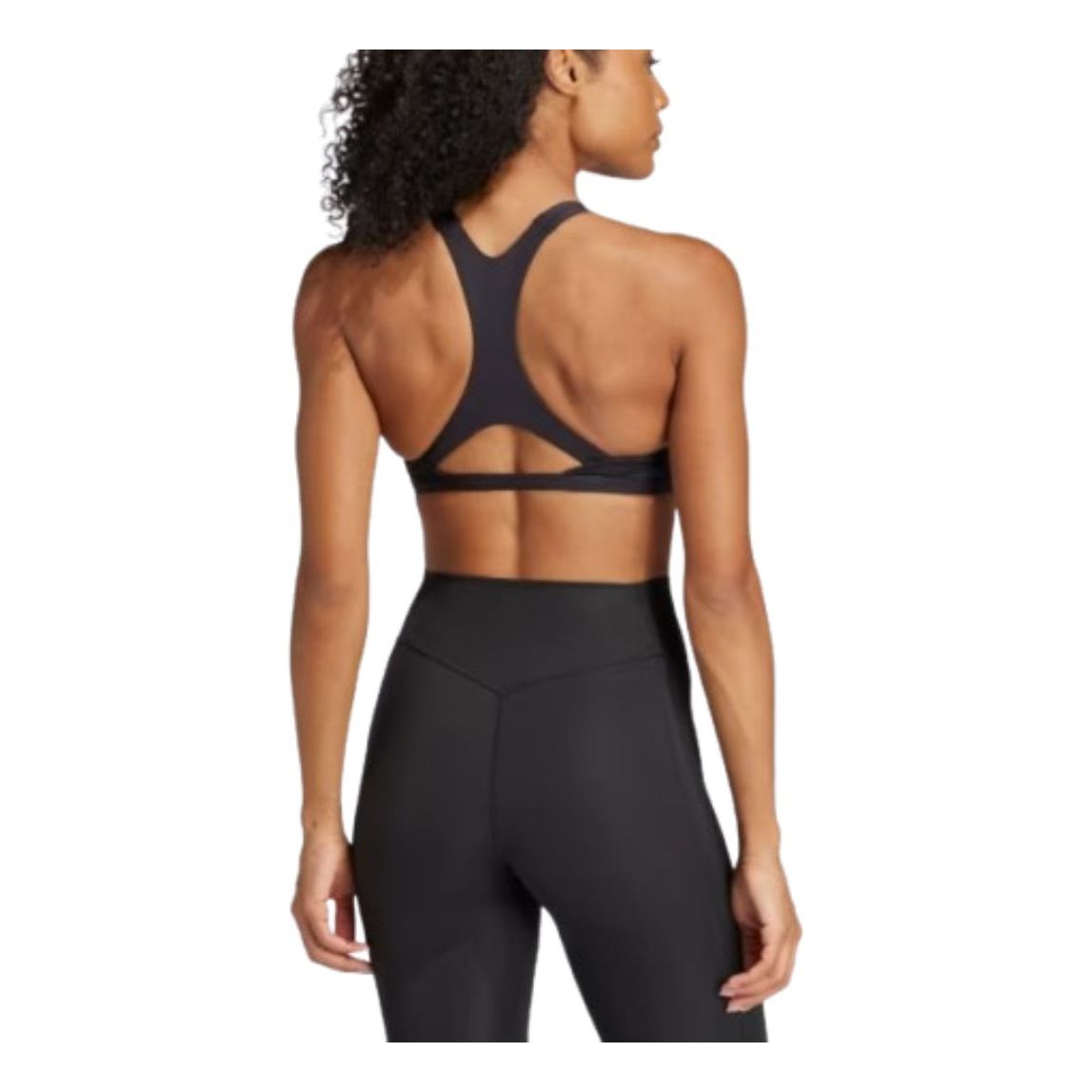 (WMNS) adidas Aeroimpact Luxe Training Light-Support Bra Asia Sizing 'Black' IW8670