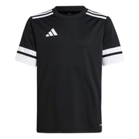 (GS) adidas Squadra 25 Jersey Asia Sizing 'Black White' JJ0052