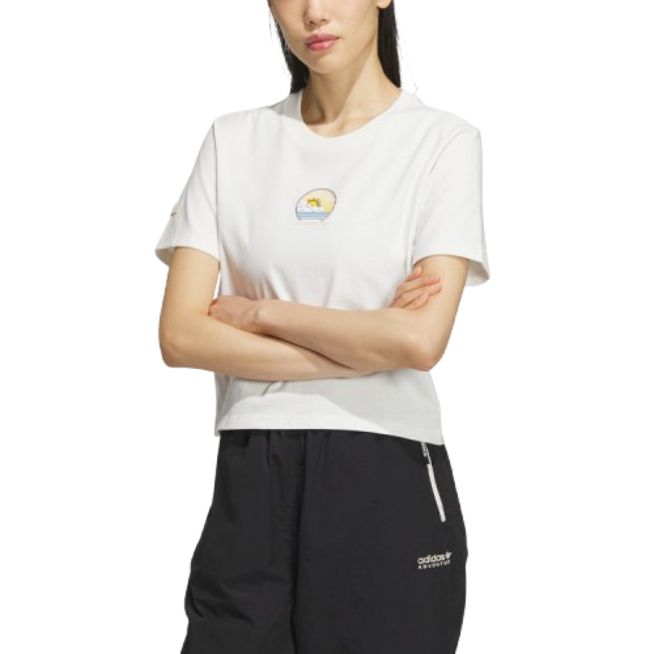 (WMNS) adidas Outdoor T-Shirt Asia Sizing 'White' IK8611