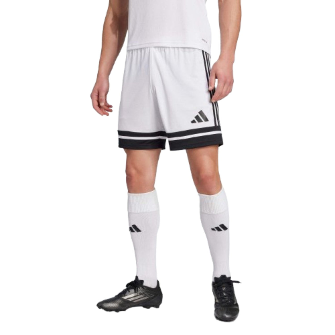 adidas Squadra 25 Shorts Asia Sizing 'White Black' JH3412