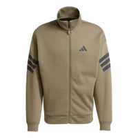 adidas Future Icons 3-Stripes Woven Track Jacket Asia Sizing 'Green Black' JD4887