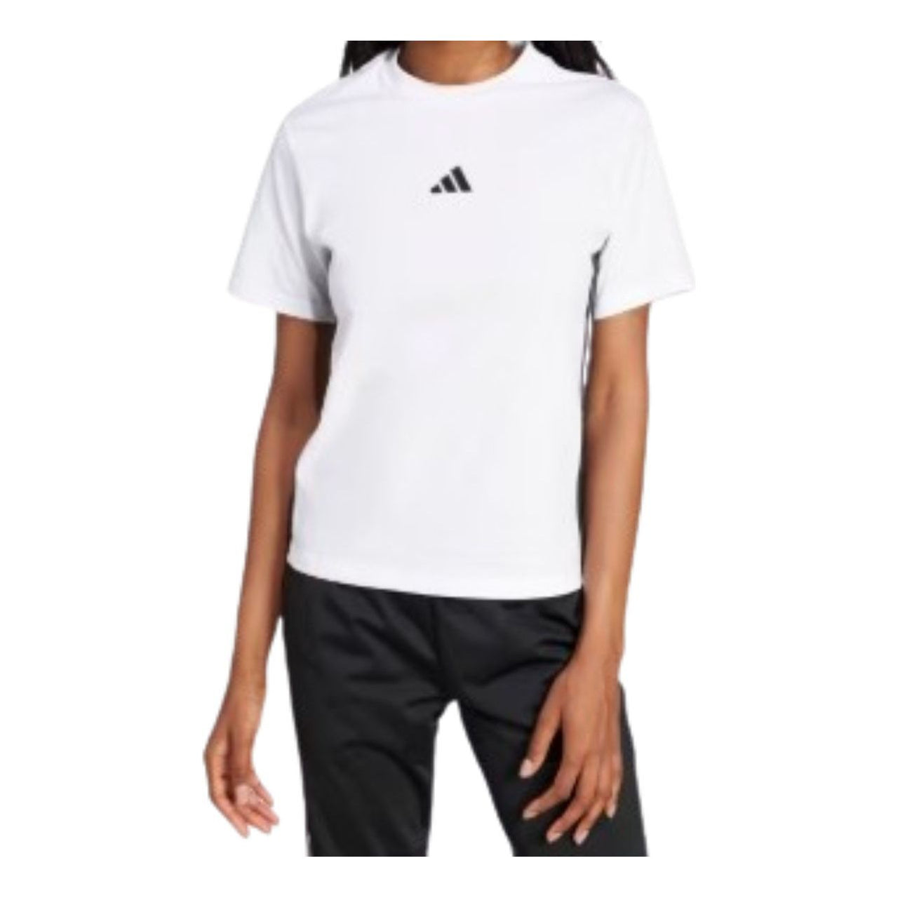 (WMNS) adidas Essentials 3-Stripes T-Shirt Asia Sizing 'White' JD0844