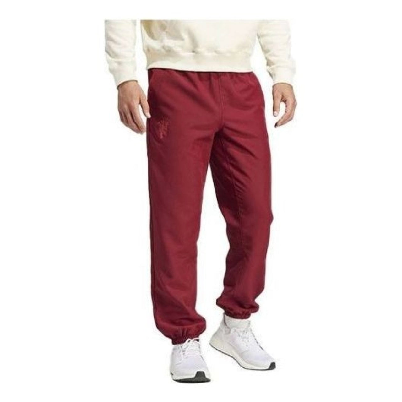 adidas Manchester United LFSTLR Woven Pants Asia Sizing 'Burgundy' IT9047