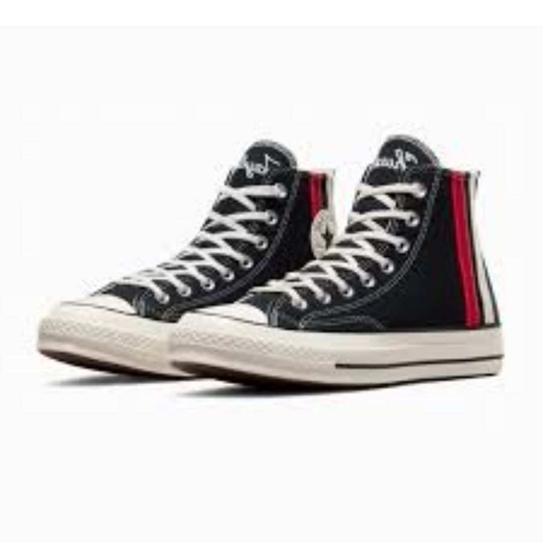 Converse Chuck 70 Archival Stripes 'Black White Red' A07441C
