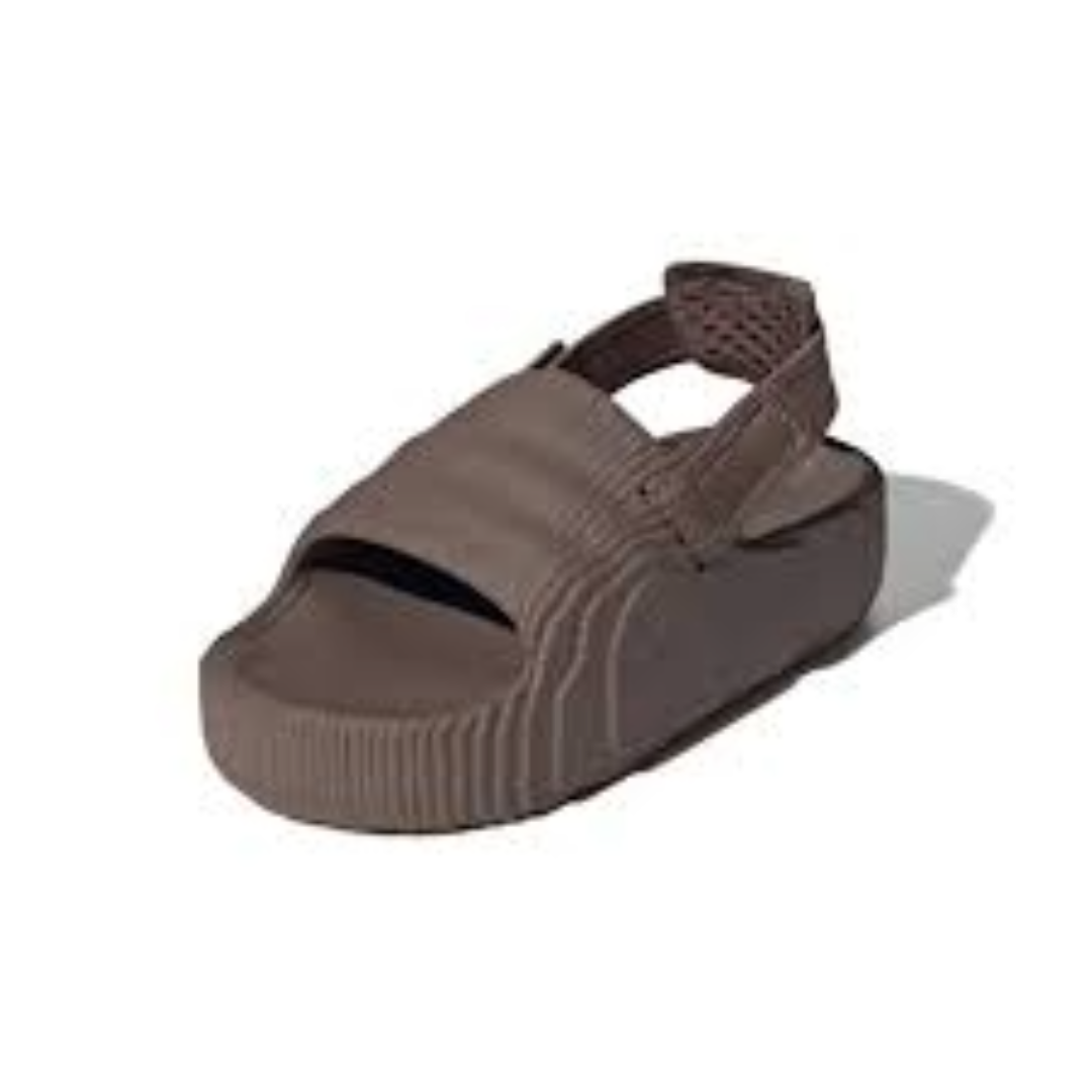 (WMNS) adidas Originals Adilette 22 XLG Asia Sizing 'Brown' IE5648