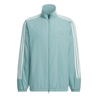 adidas 3-Stripes Woven TrackJacket Asia Sizing 'Blue White' JI6648