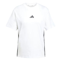 (WMNS) adidas Essentials 3-Stripes T-Shirt Asia Sizing 'White' JD0844