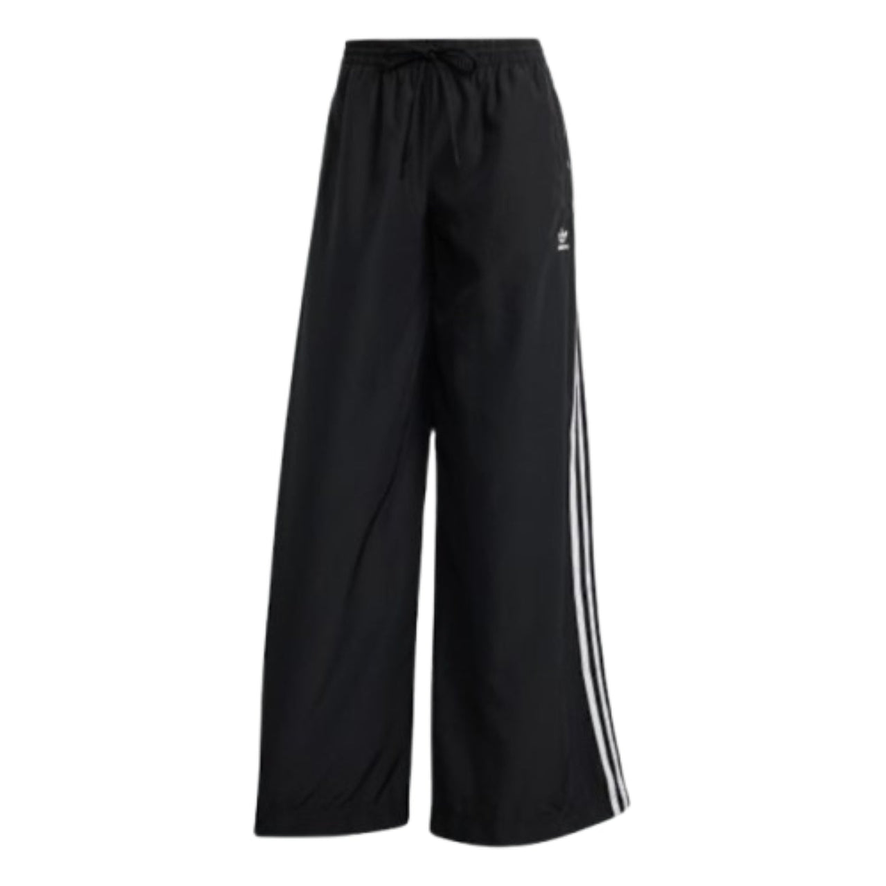 (WMNS) adidas adicolor Firebird Oversized Track Pants Asia Sizing 'Black White' JD3390
