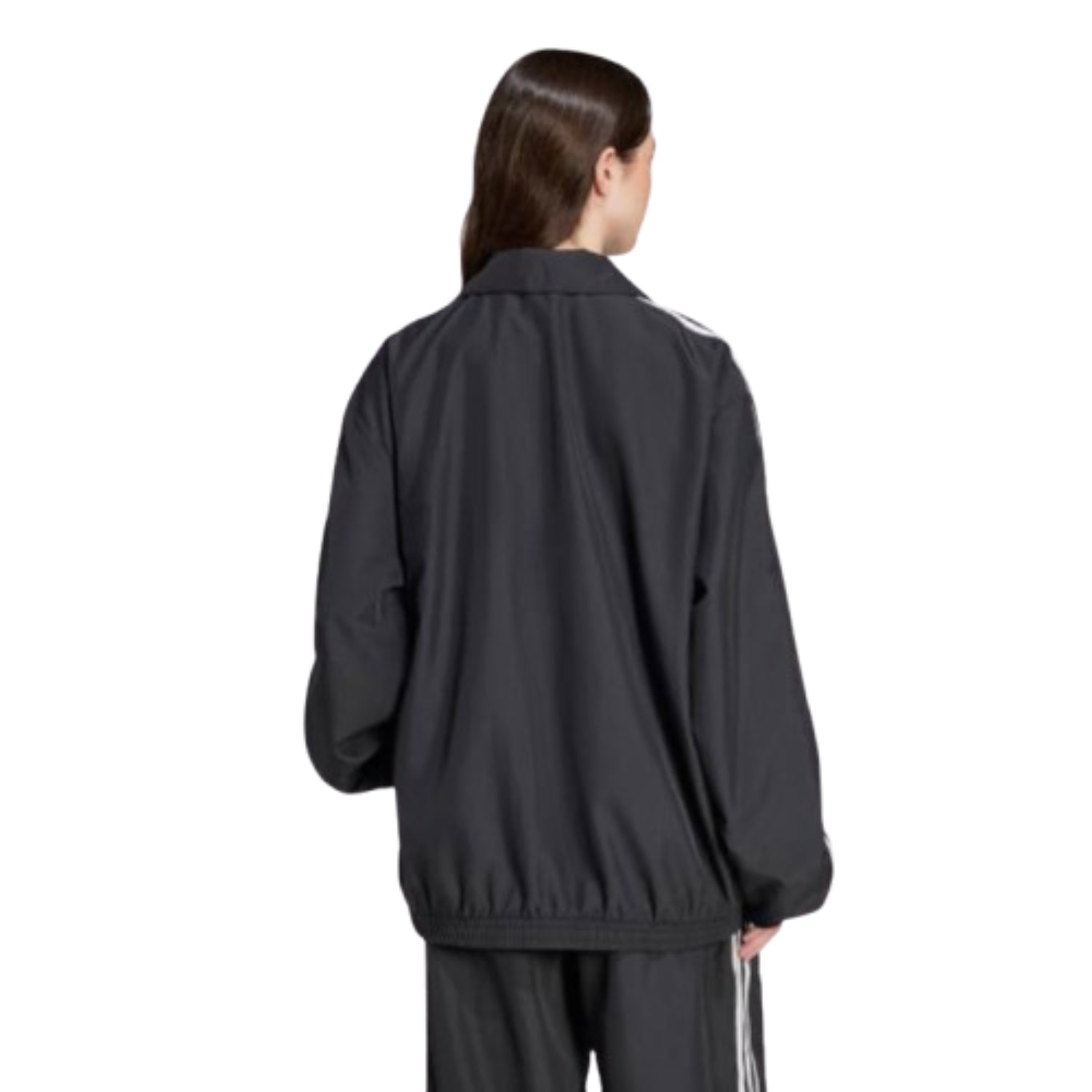 (WMNS) adidas Adilenium Season 3 Oversized Track Jacket Asia Sizing 'Black White' JD3392
