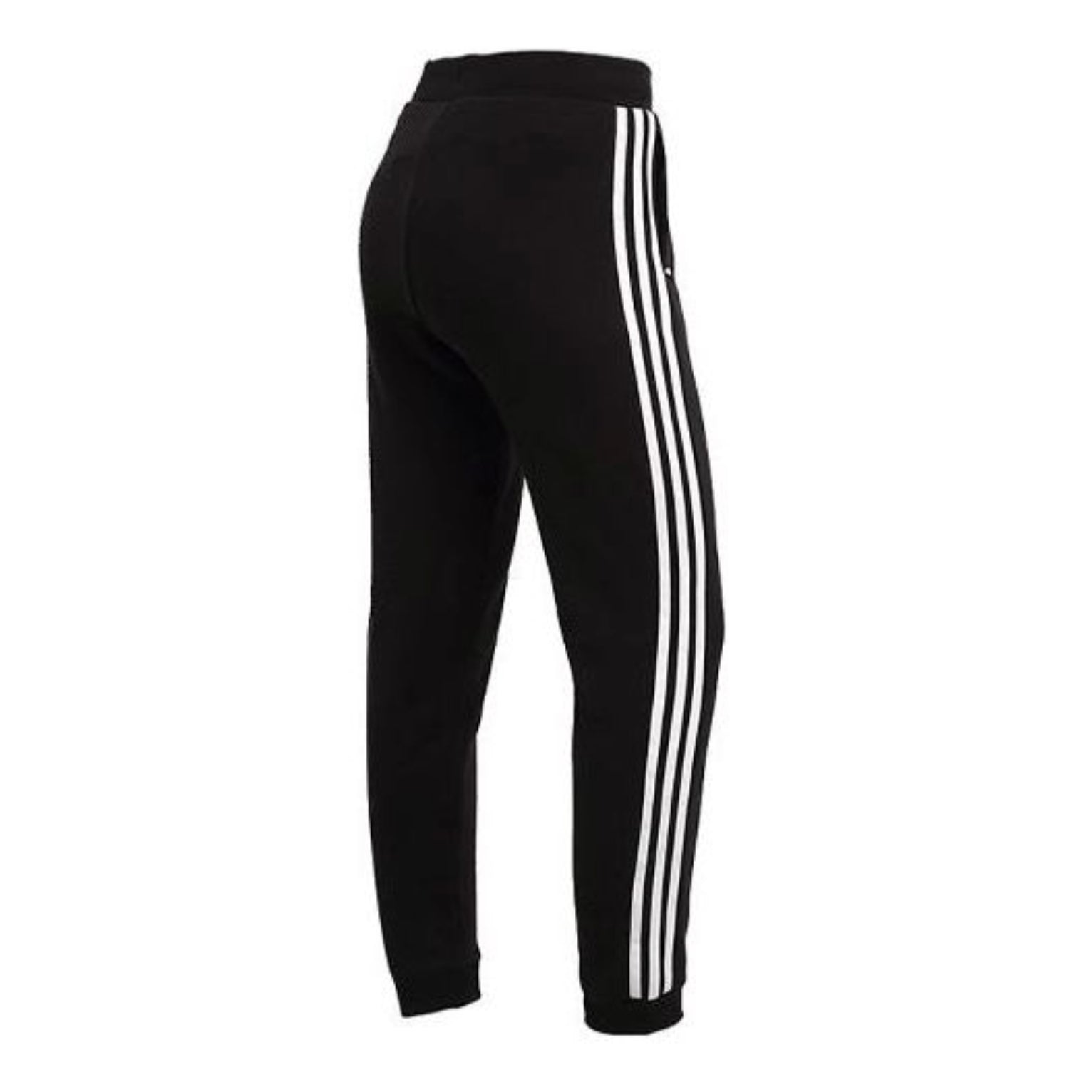 (WMNS) adidas Classic Three-Stripe Knit Pants Asia Sizing 'Black White' GP7131