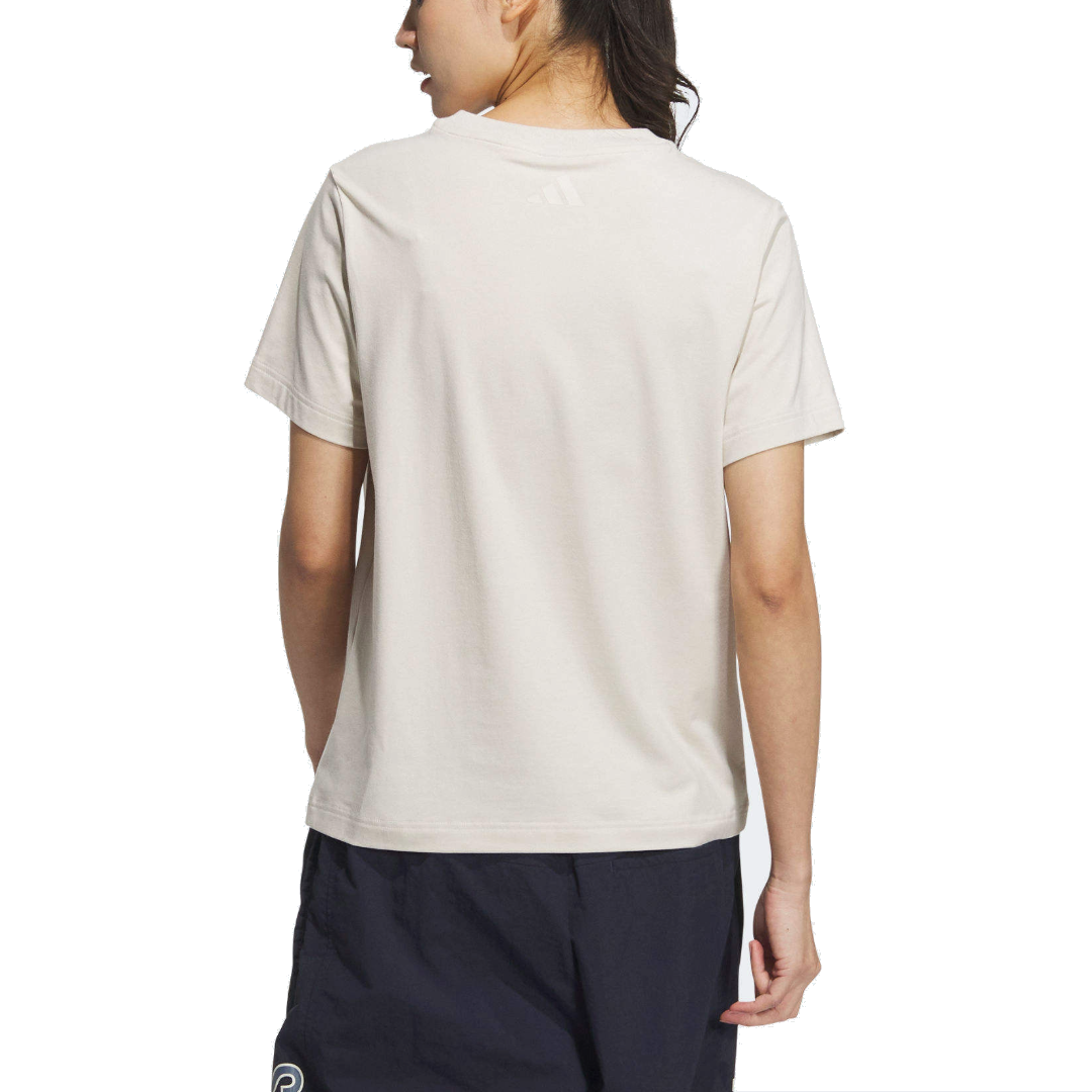 (WMNS) adidas Original T-Shirt Asia Sizing 'White' JN7772