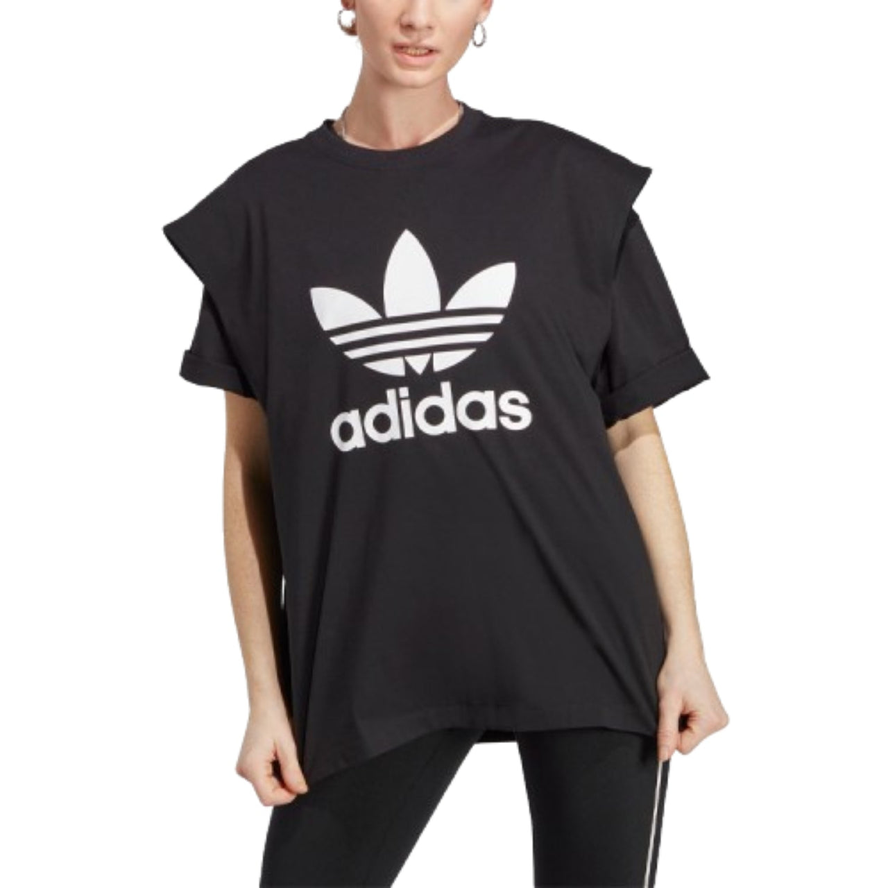 (WMNS) adidas Always Original T-Shirt Asia Sizing 'Black' IC8805
