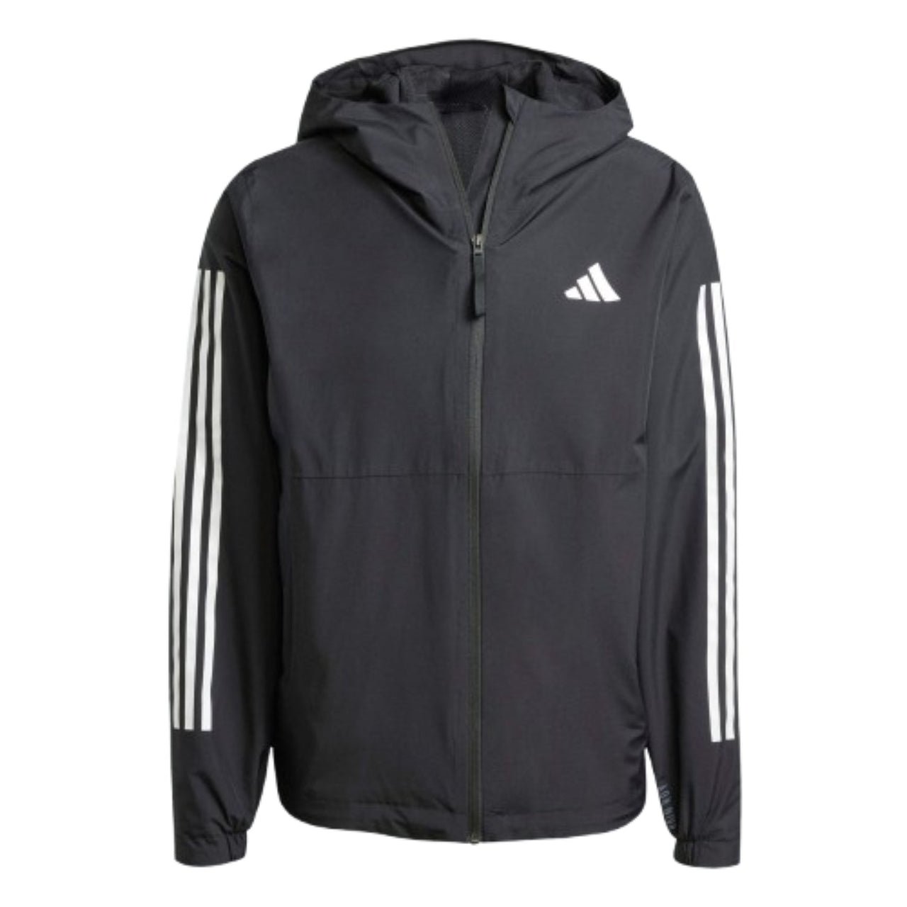 adidas Essentials 3-Stripes RAIN.RDY JacketAsia Sizing 'Black' JD1043