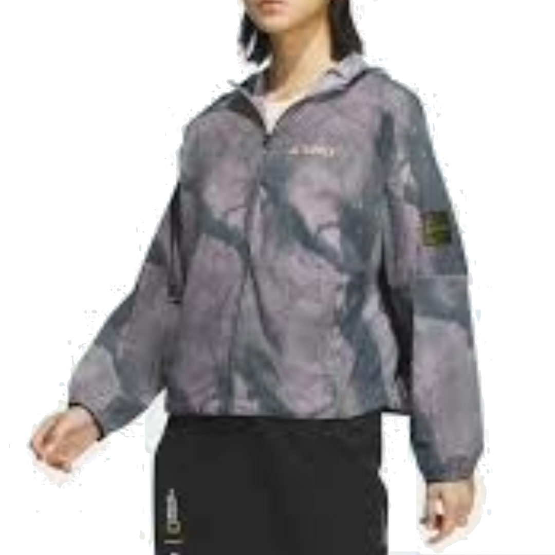 (WMNS) adidas National Geographic Windbreaker Asia Sizing 'Purple' IS9506