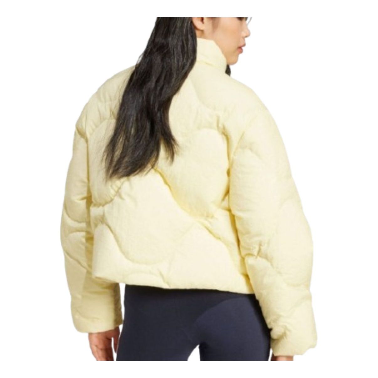 (WMNS) adidas Lightweight Down Jacket Asia Sizing 'Yellow' JG5946