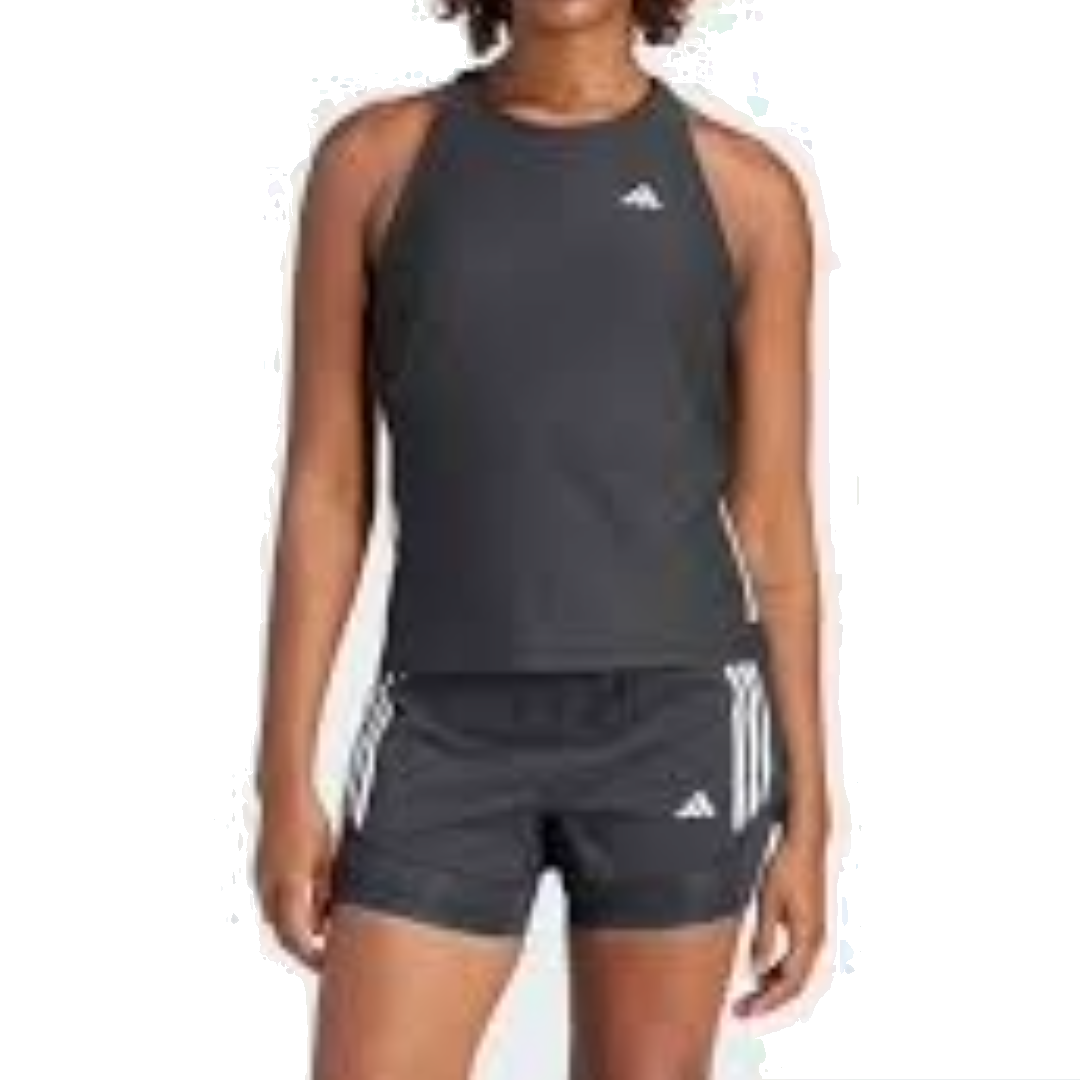 (WMNS) adidas Own The Run Tank Top Asia Sizing 'Black' IN8317
