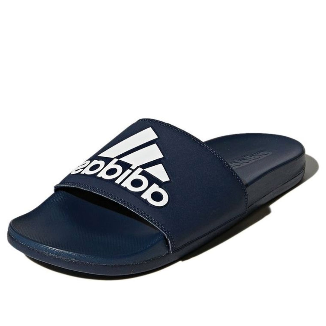 adidas Adilette Comfort Slides 'Black White' AC8329
