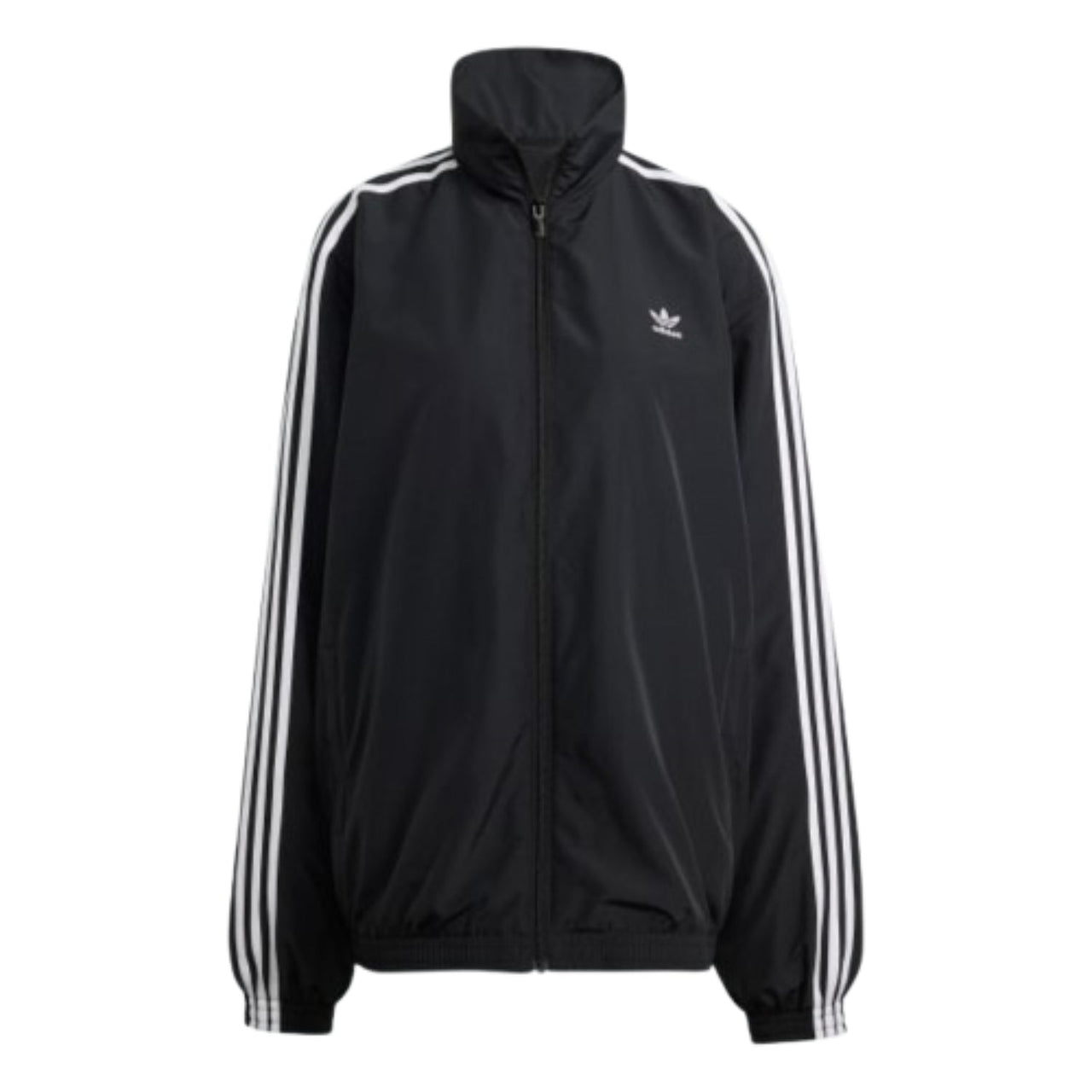 (WMNS) adidas Adilenium Season 3 Oversized Track Jacket Asia Sizing 'Black White' JD3392