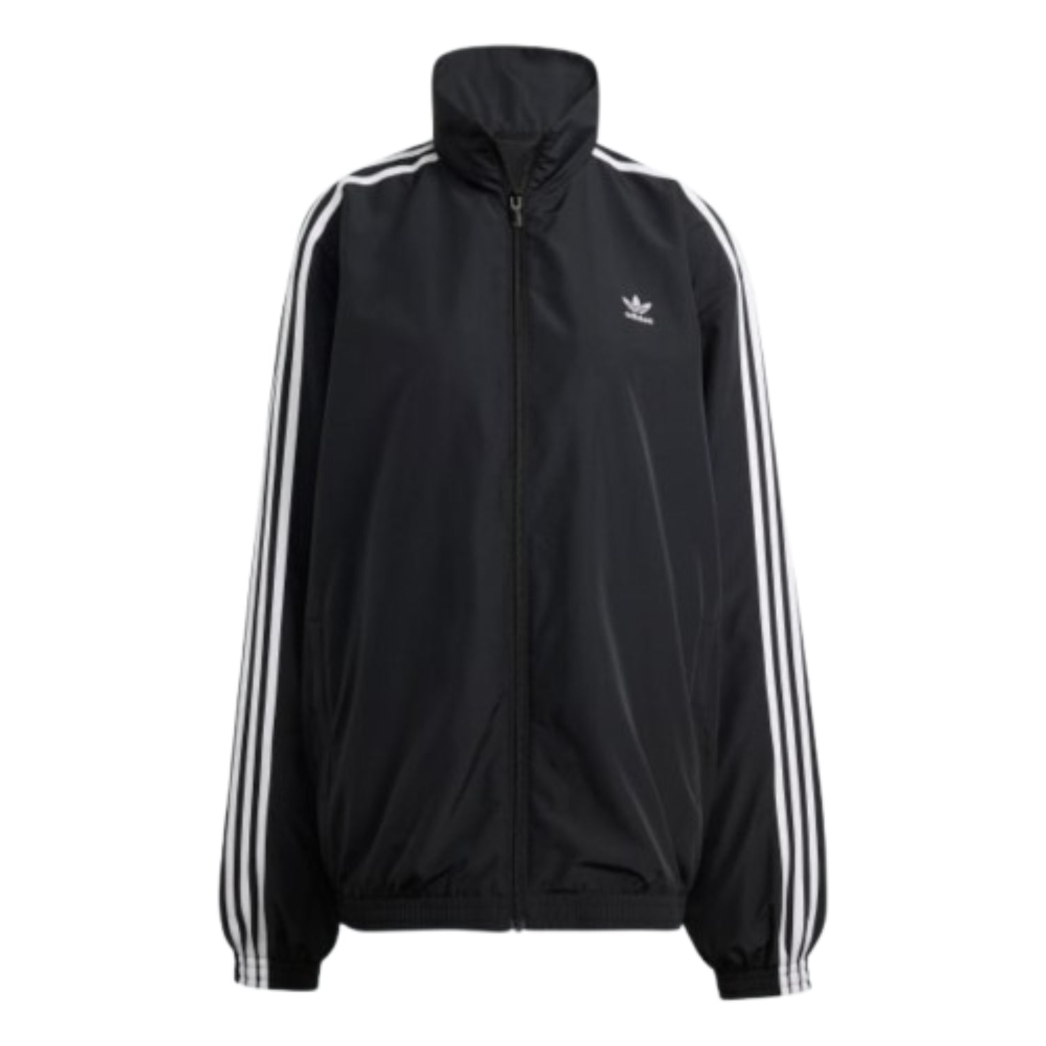 (WMNS) adidas Adilenium Season 3 Oversized Track Jacket Asia Sizing 'Black White' JD3392