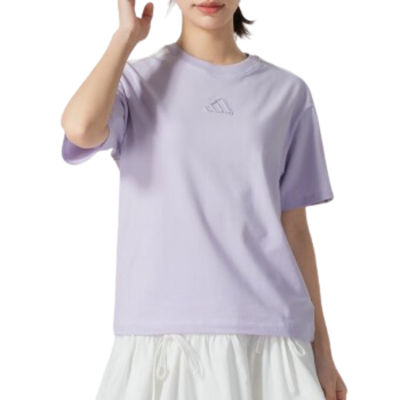 (WMNS) adidas Lunar New Year T-Shirt Asia Sizing 'Purple' JZ4159