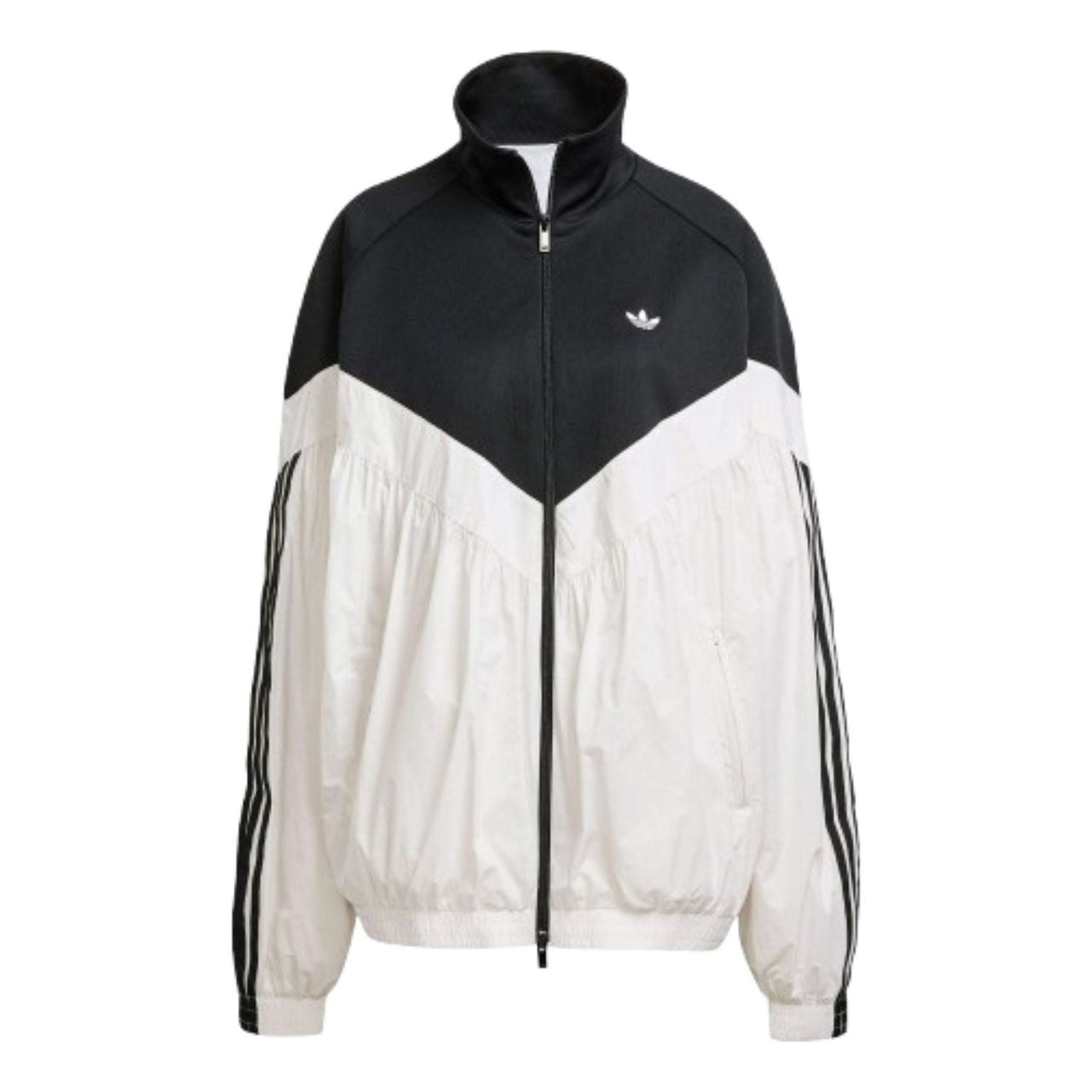 (WMNS) adidas Originals R3CD Track Jacket Asia Sizing 'Black White' JZ6777
