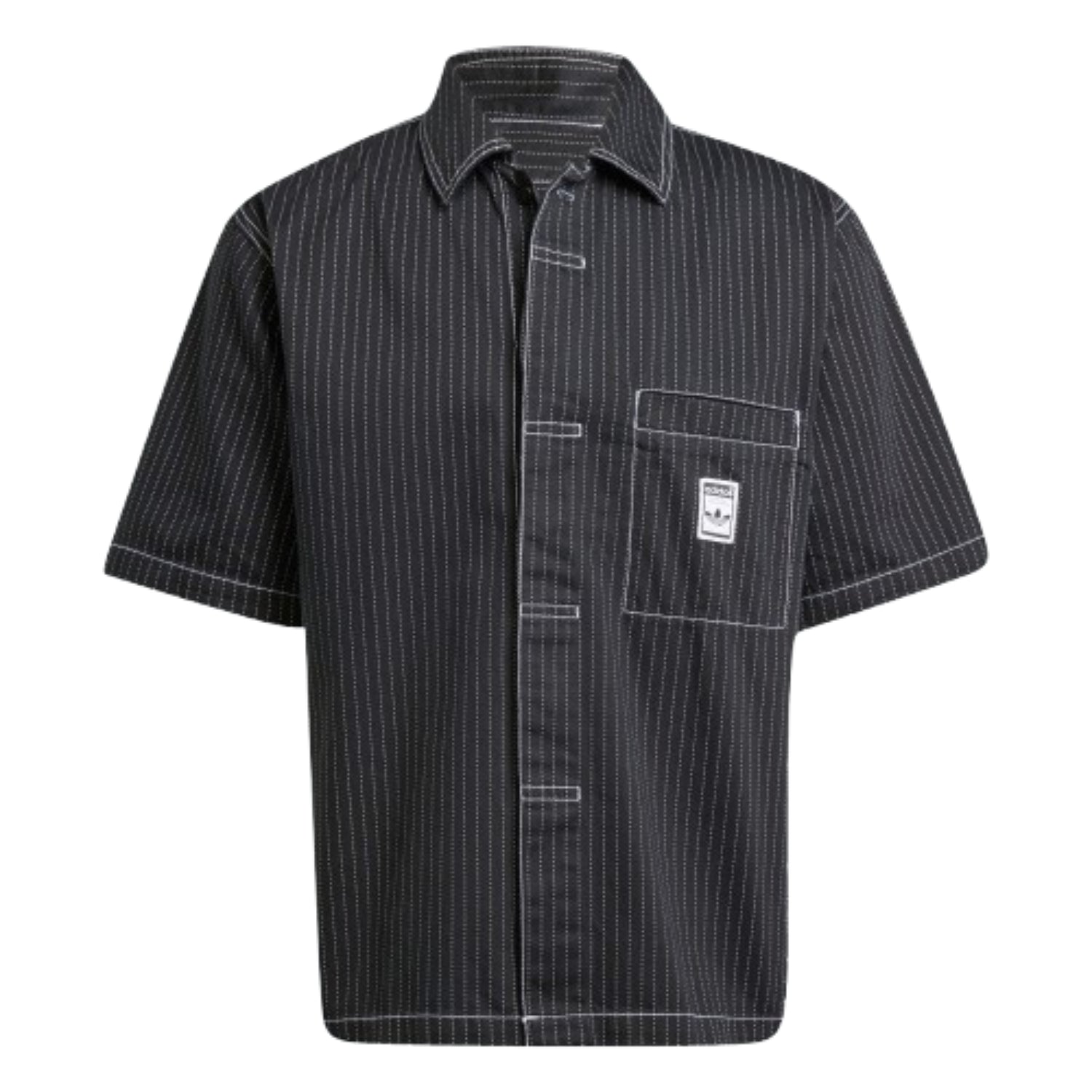 adidas Wabash Shirt Asia Sizing 'Black' JP4481