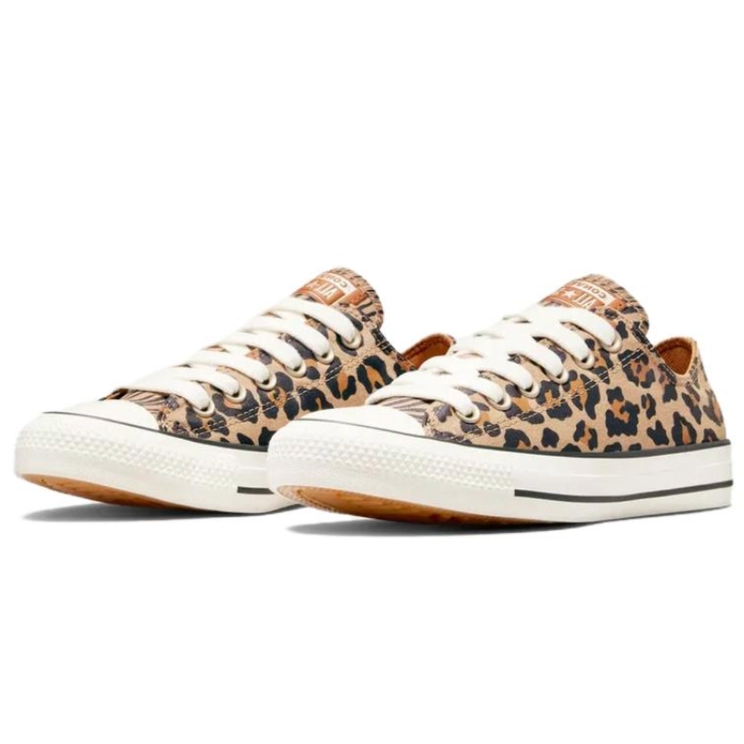 (WMNS) Converse Chuck Taylor All Star Leopard 'Yellow Black White' A10145C